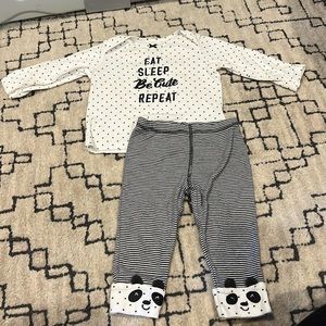 Carters 9 Month TWO piece PJs